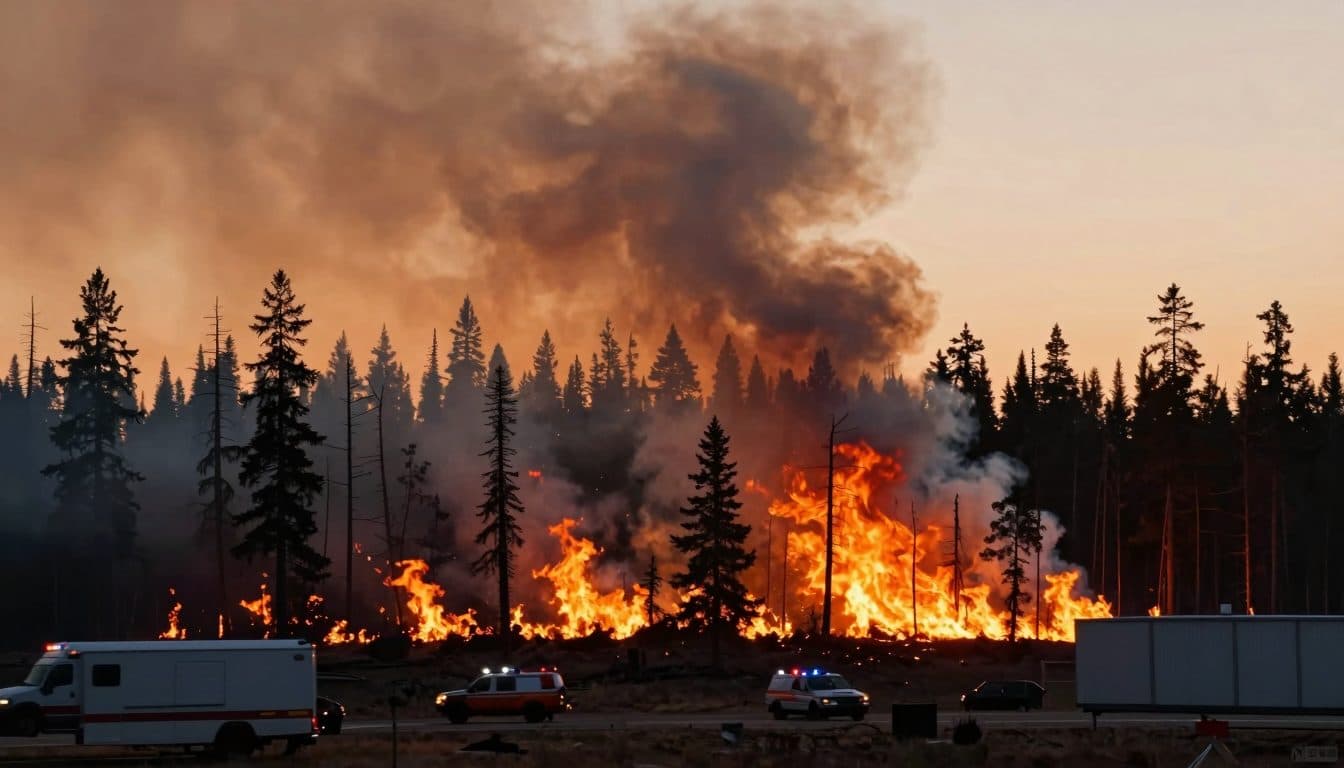 Stato di emergenza proclamato nella Columbia Britannica: uno studio indica il cambiamento climatico come amplificatore degli incendi in Canada