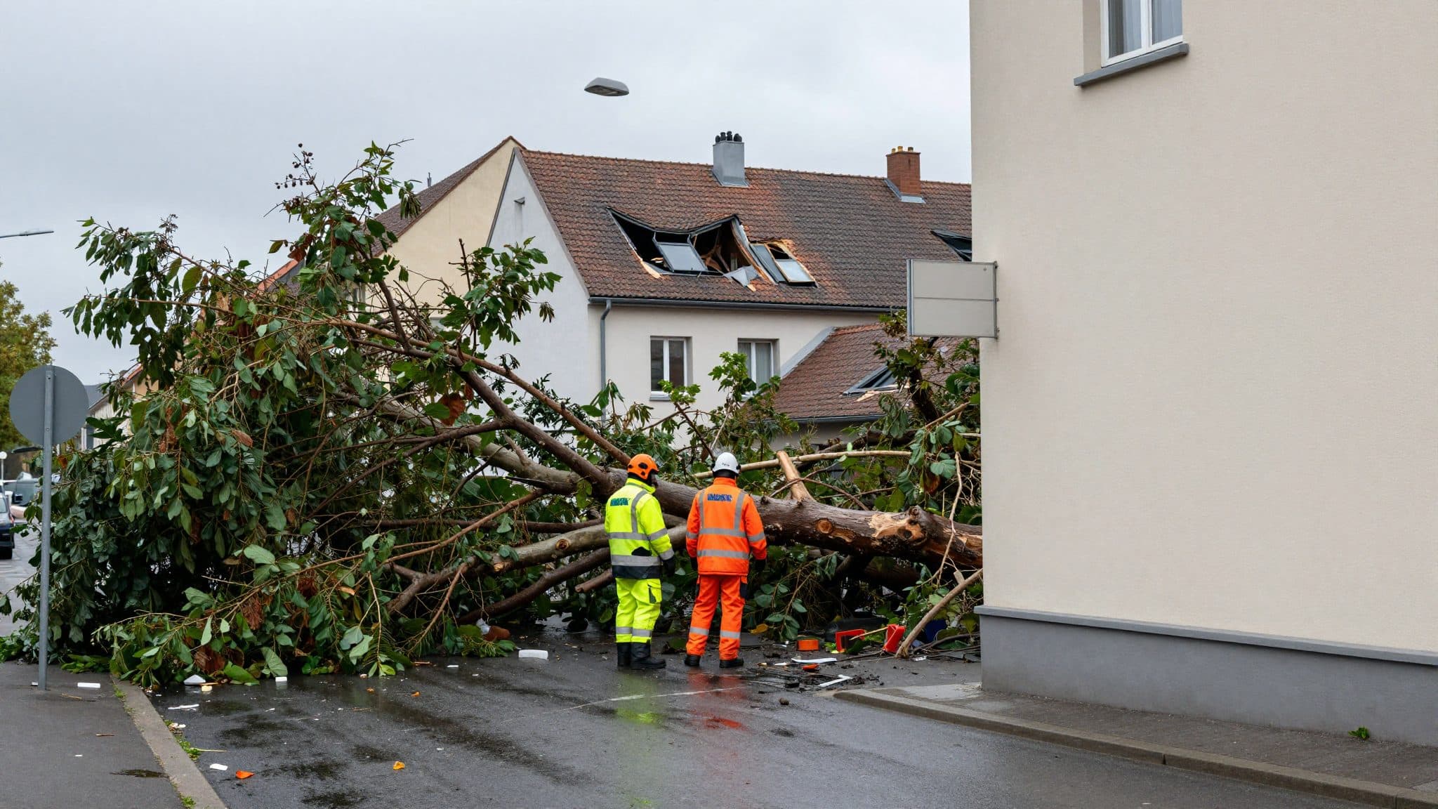 Forti temporali si abbattono sulla Germania sudoccidentale, una persona uccisa a Karlsruhe