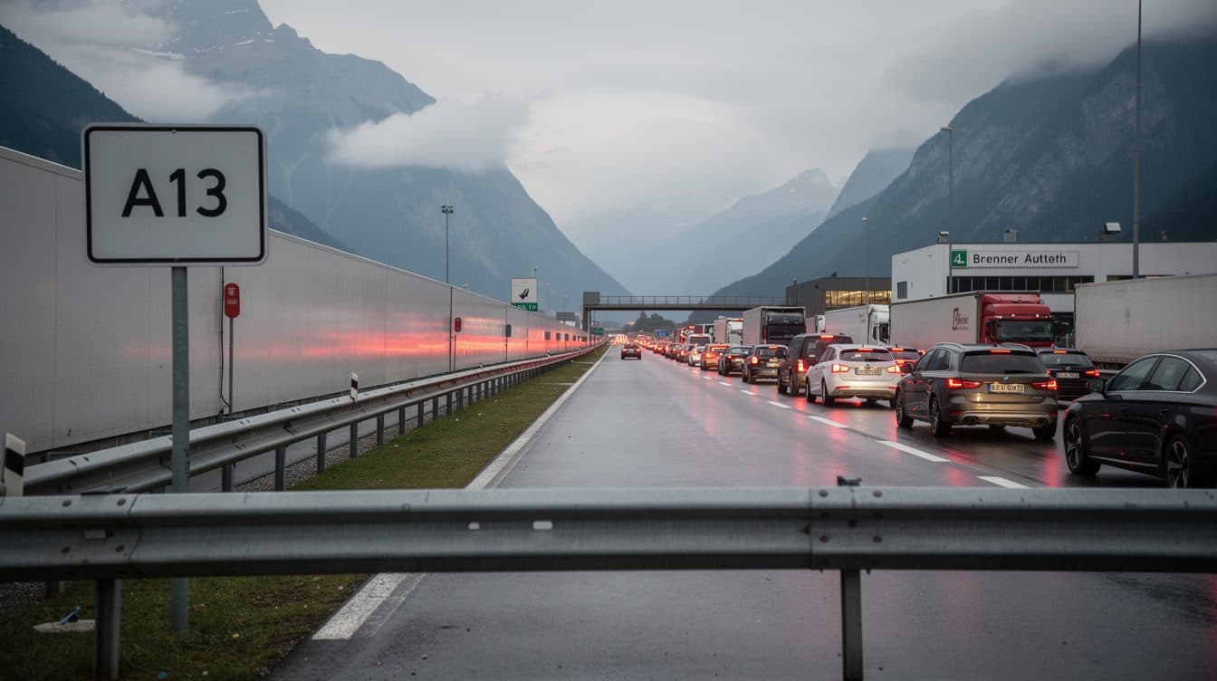 Brenner-Demo am Samstag: Totalsperre der A13 und drohendes Verkehrschaos in Tirol