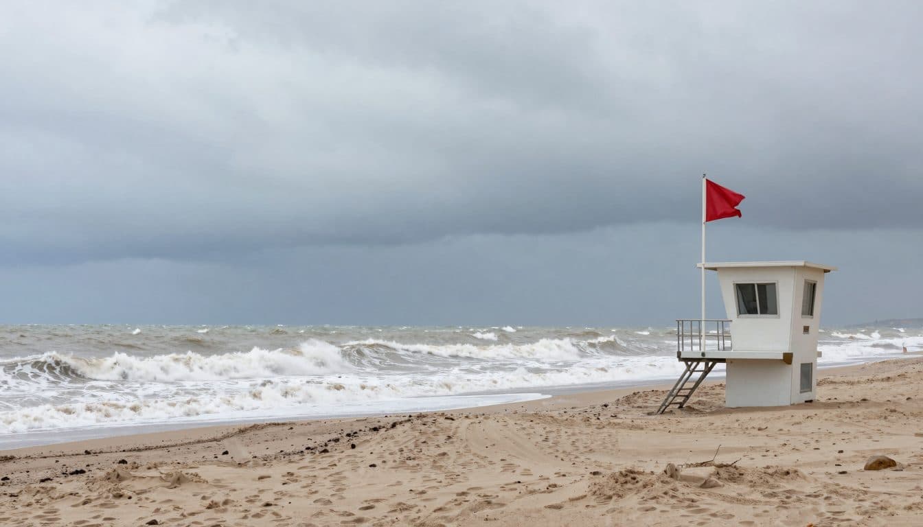 Viene a Grado nonostante il divieto di balneazione, muore un 77enne – salva la nipote