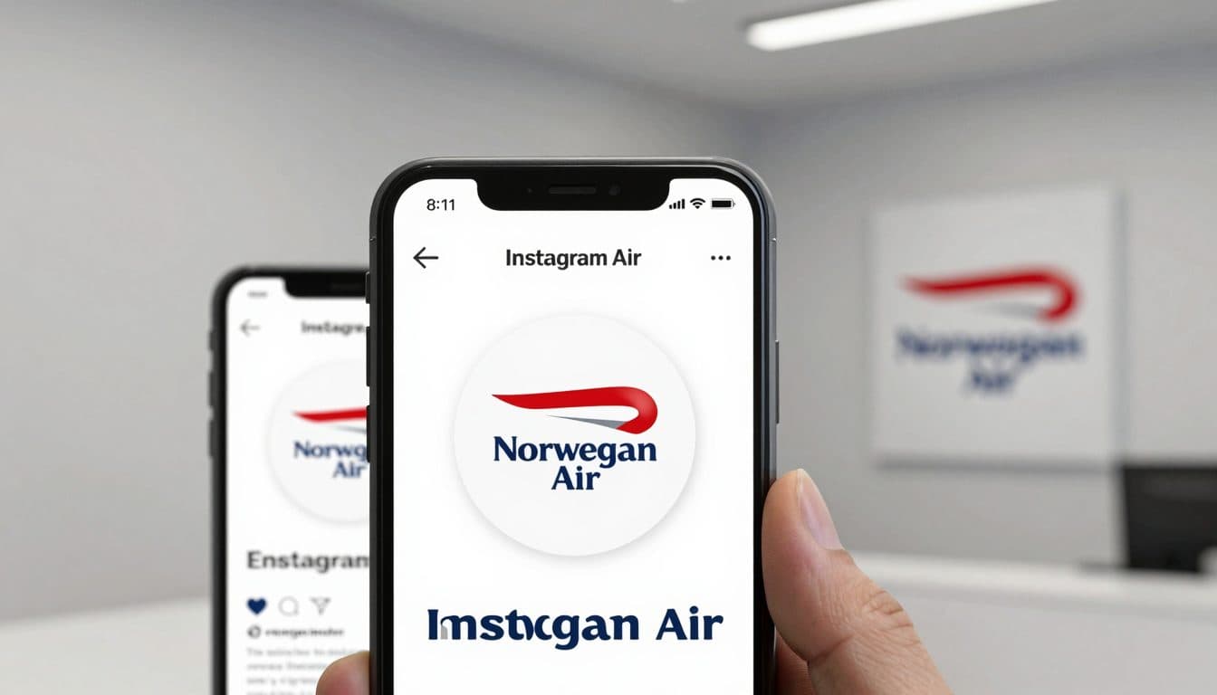 Norwegian Air mantiene la scommessa e mostra il logo di British Airways su Instagram