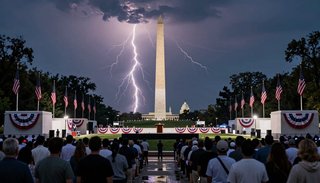 Stati Uniti, 250° anniversario dell'Indipendenza tra caldo record, discorso aggressivo di Trump e sfilata di estrema destra