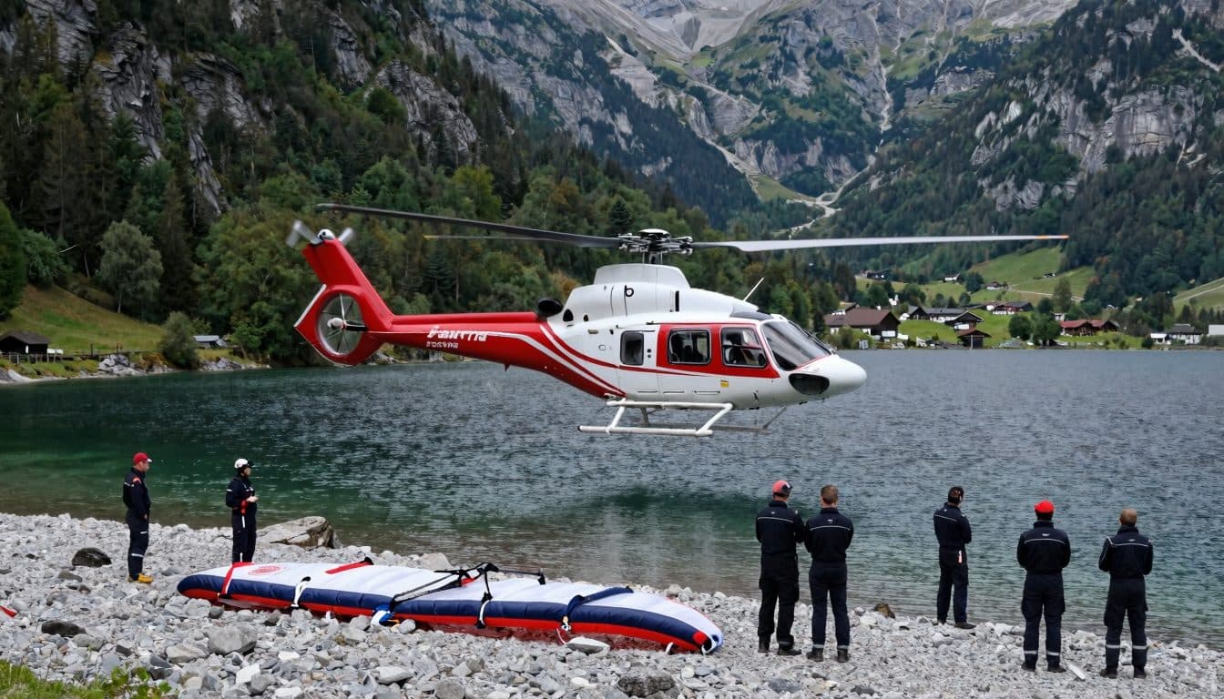 Parapendista precipita nell'Achensee tirolese: uomo del Rhein-Sieg-Kreis trasportato in ospedale in elicottero