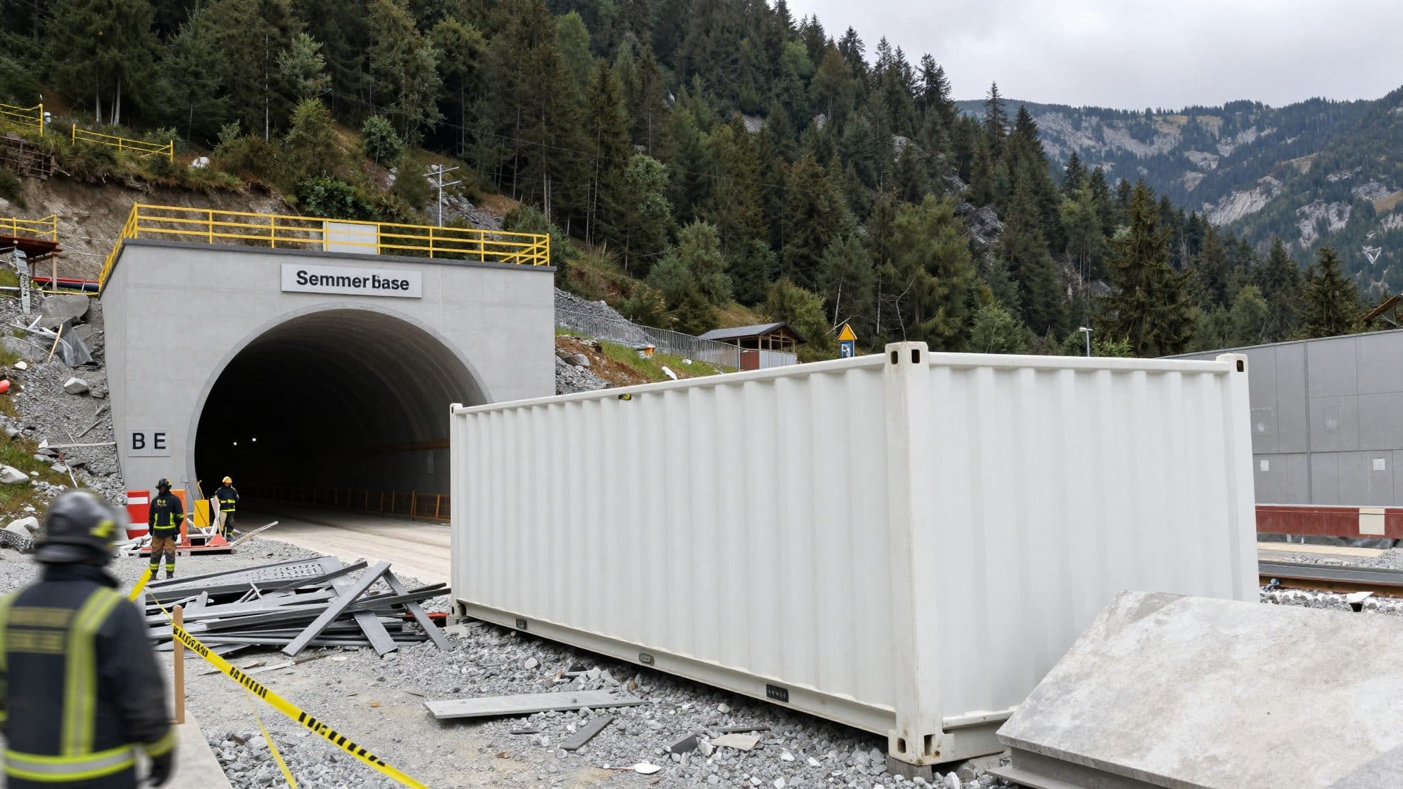 Incidente mortale sul lavoro nel cantiere della galleria di base del Semmering a Schottwien