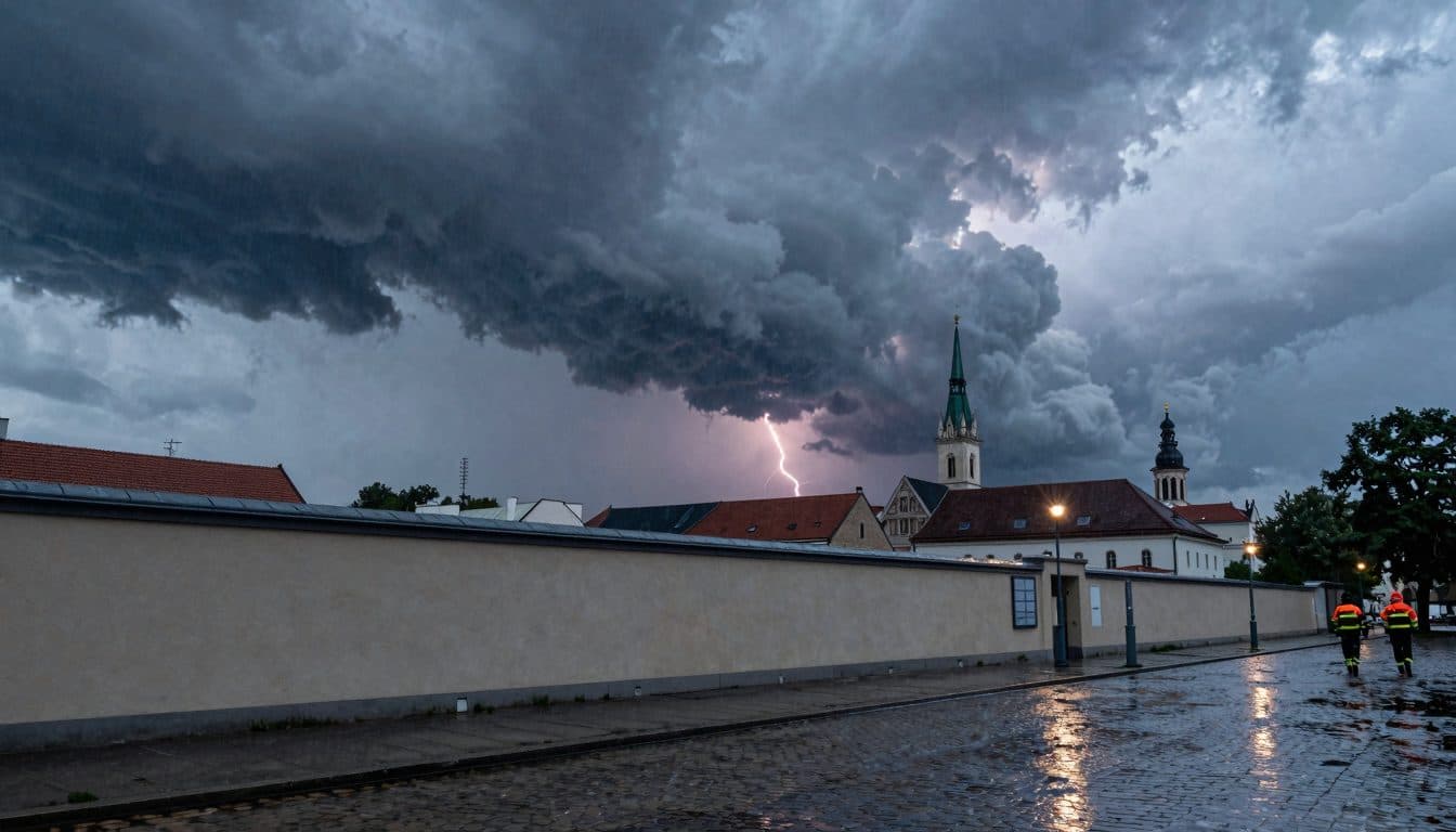 Dopo la supercella sopra Vienna: attese ulteriori raffiche di tempesta oltre 100 km/h
