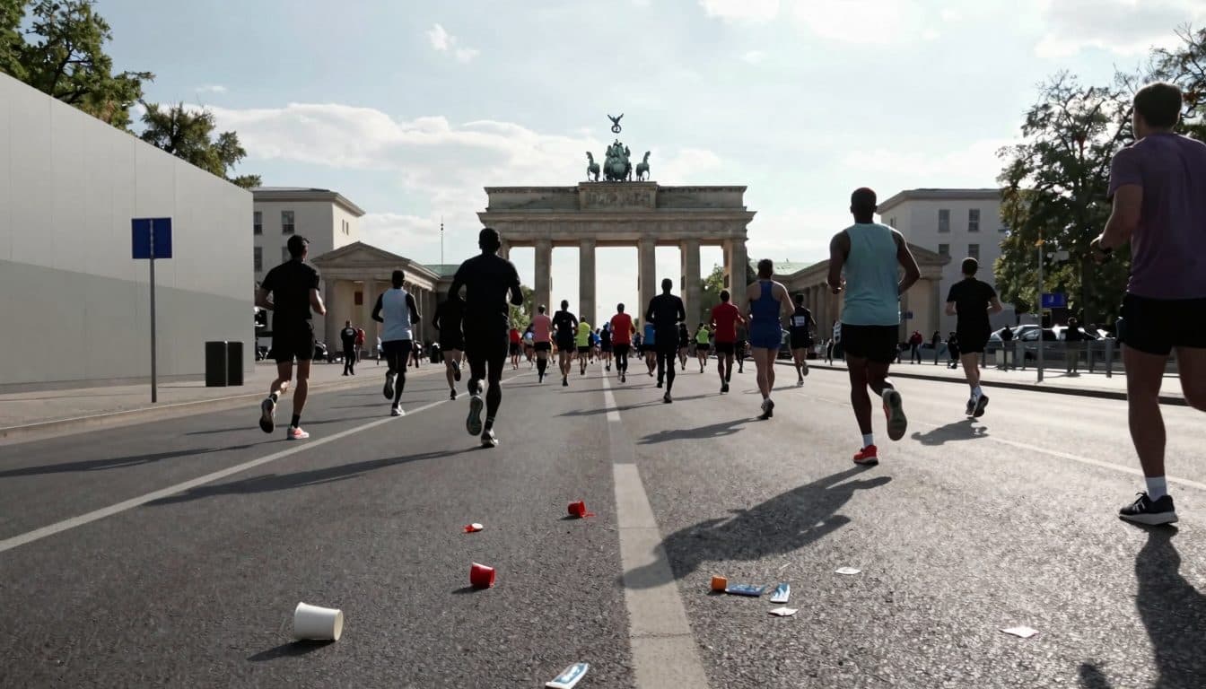 Uno studio sulla maratona di Berlino rivela che gli uomini crollano più spesso delle donne nella seconda metà di gara