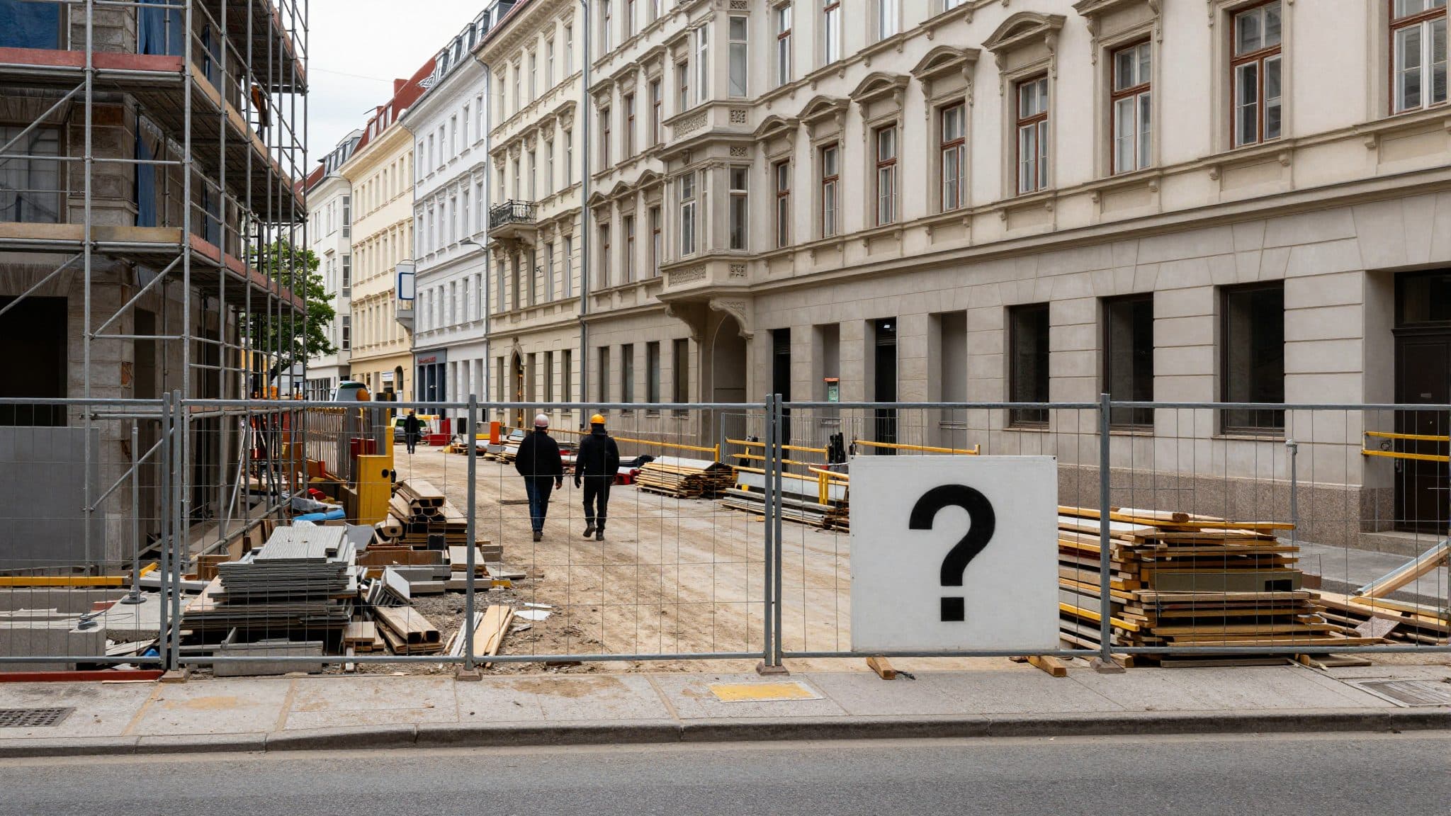 Il polo scientifico viennese Q. prende forma: cantiere aperto tra Wollzeile e Bäckerstraße