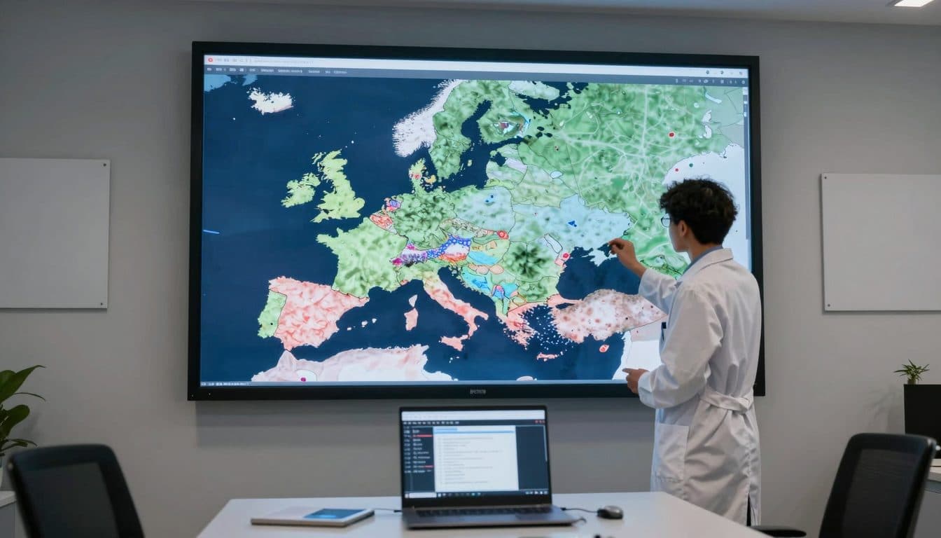 Nuova mappa mostra la dipendenza digitale dei comuni austriaci dai fornitori USA