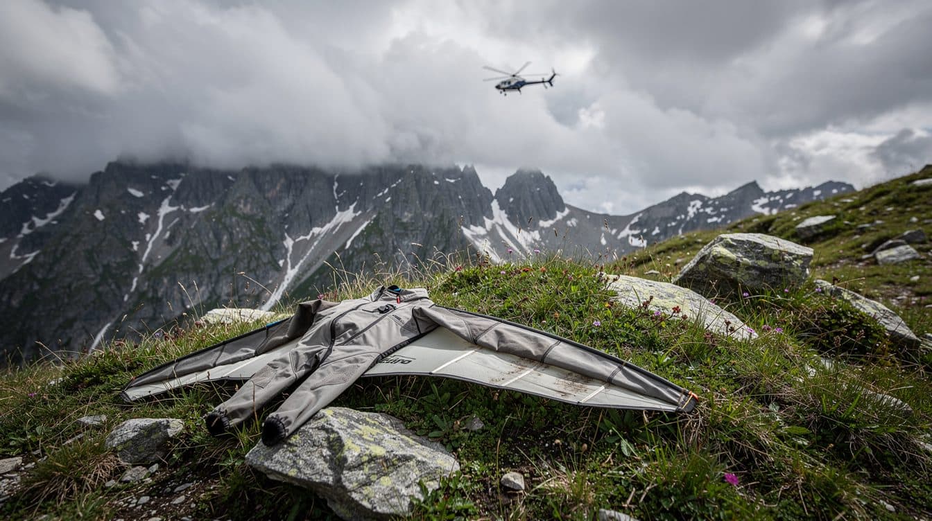 47enne tedesco di Wingsuit muore in un incidente sulle Alpi di San Gallo