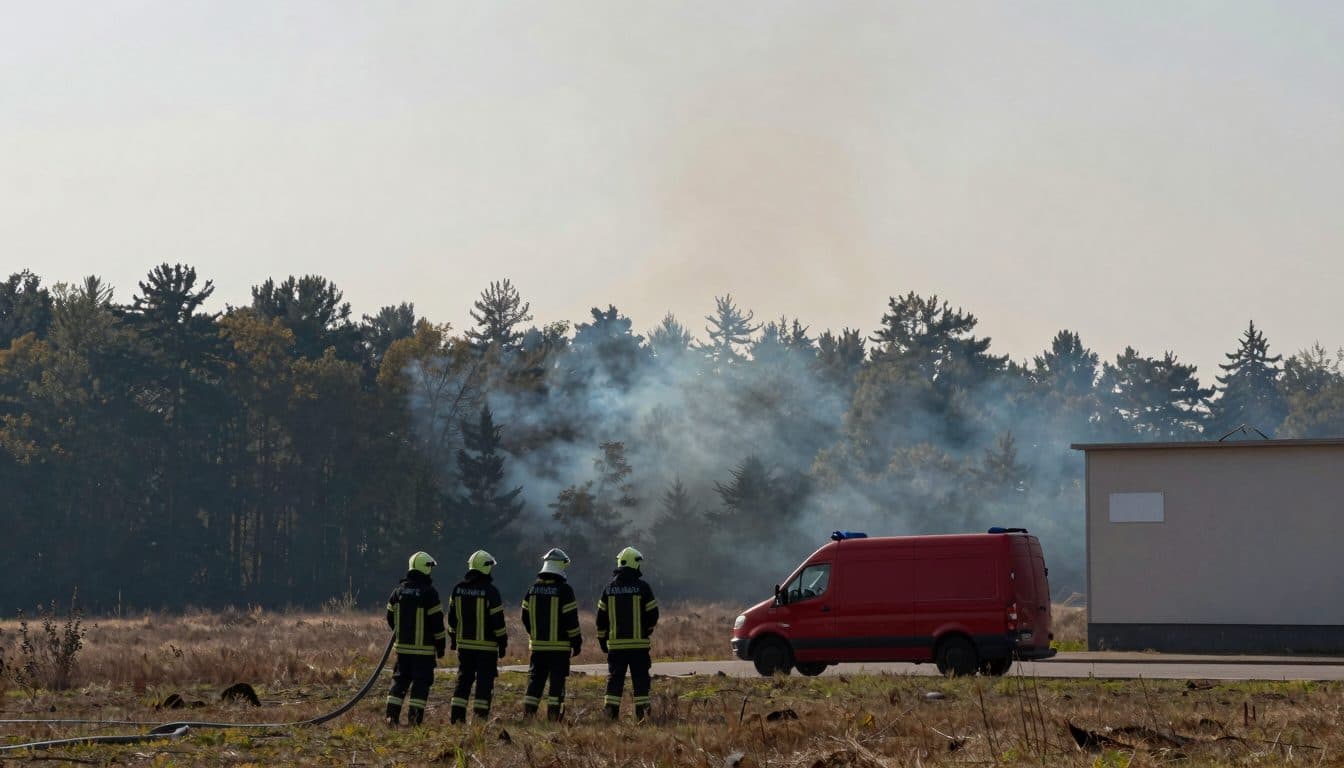 Wiener Lobau: Grande intervento dei Vigili del Fuoco professionisti dopo un incendio boschivo – la città mette in guardia contro un rischio di incendi persistentemente elevato