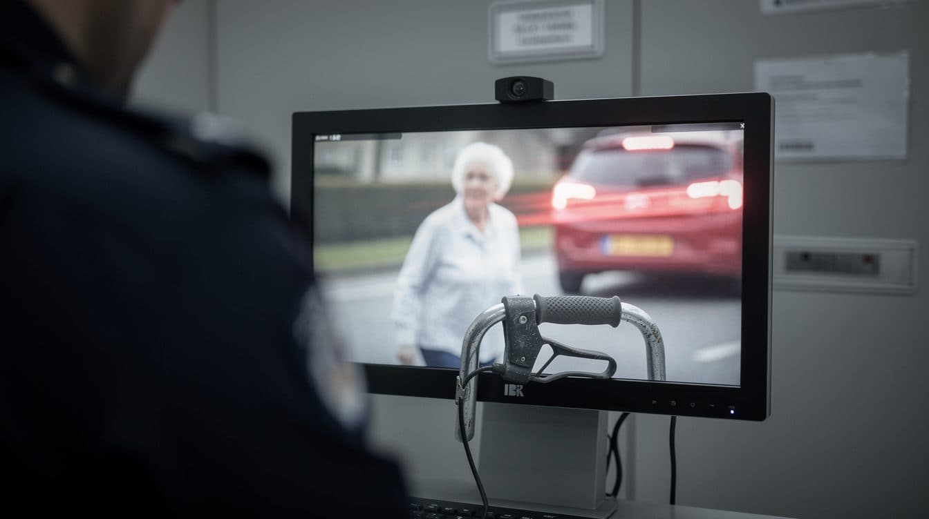 Troppo veloce in zona 30: autovelox immortala involontariamente un’anziana con il deambulatore