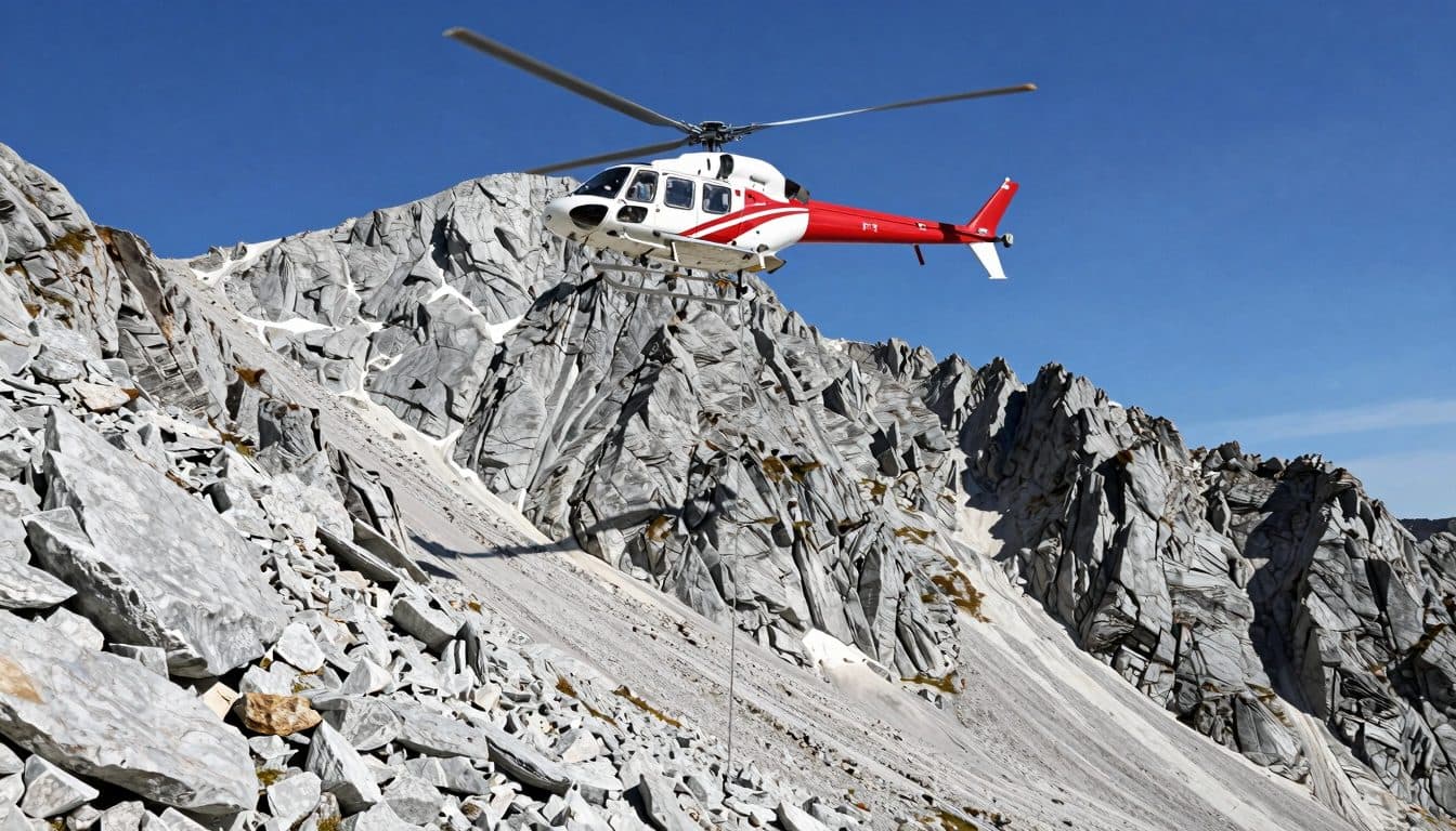 Helicopter rescue saves Belgian hiking couple on the Seebergspitze