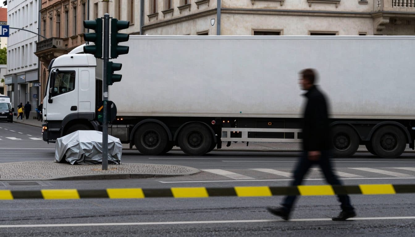 85enne muore in uno scontro con un camion a Berlino-Westend