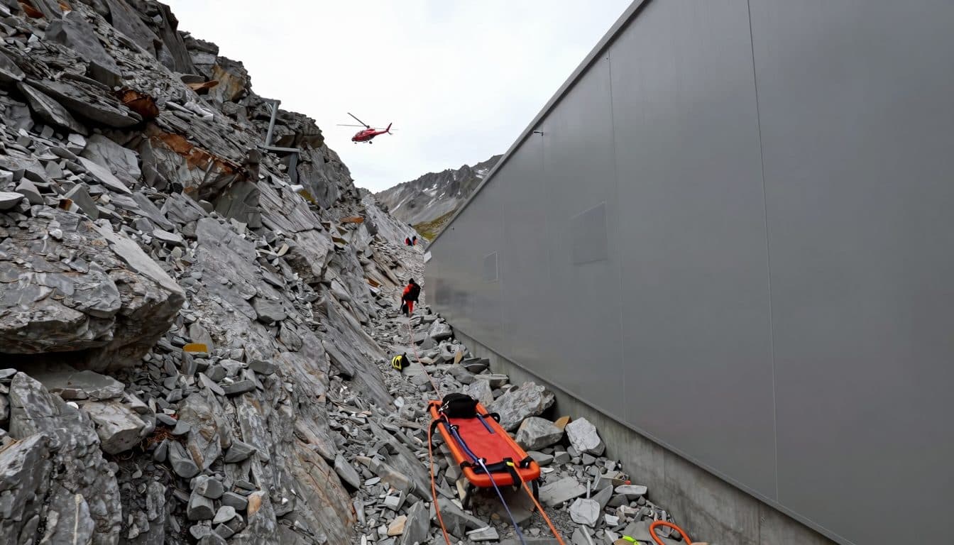Ottantenne precipita per 80 metri durante un'escursione in montagna in Carinzia – in condizioni critiche