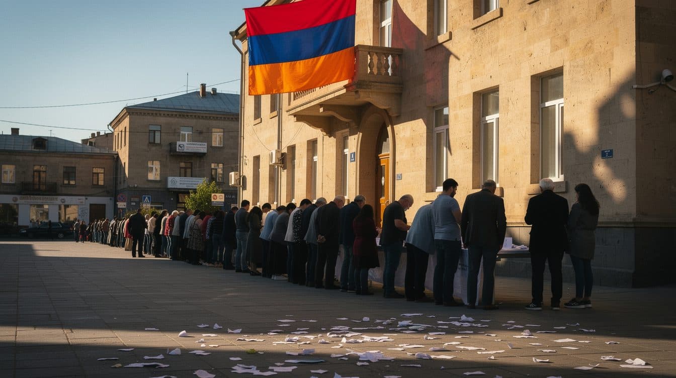 Elezioni parlamentari in Armenia: il campo di Pashinyan in vantaggio nei risultati parziali, forti le tensioni con la Russia