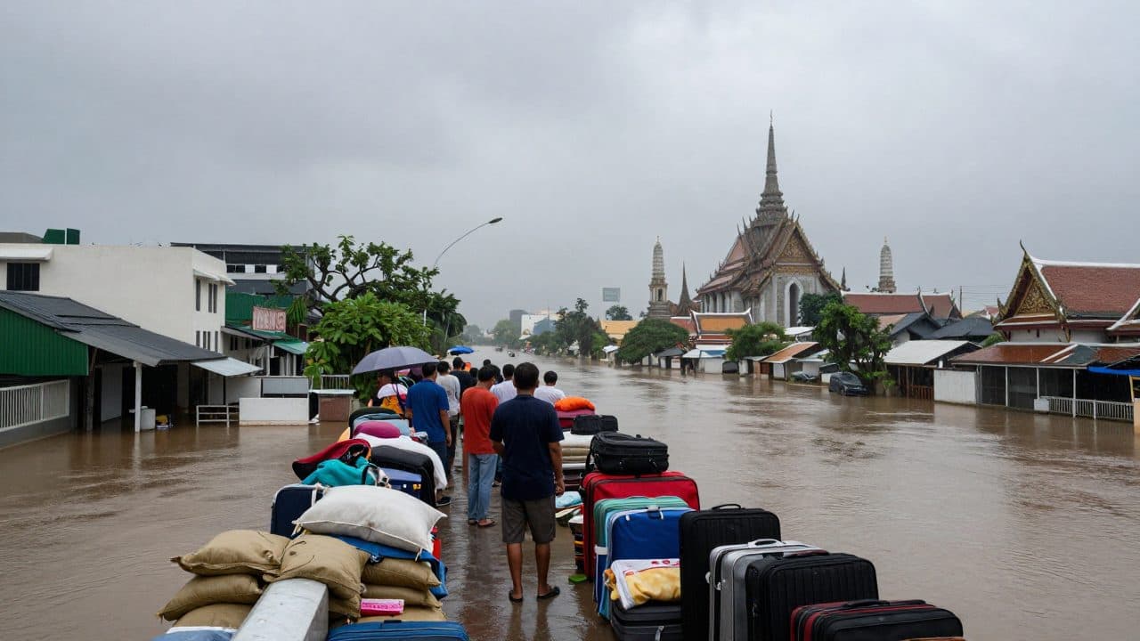 Bangkok dichiara lo stato di calamità: la città lotta contro le alluvioni