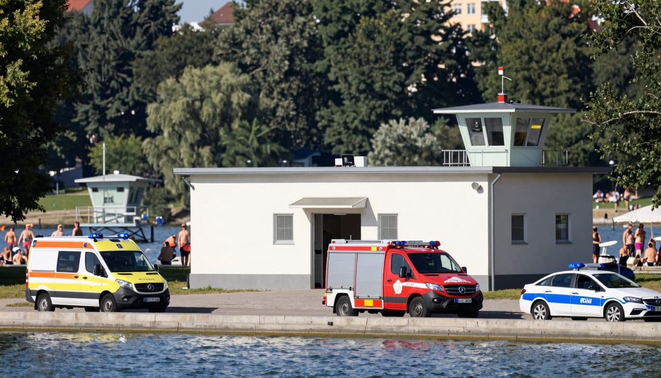 Incidente in acqua al Gänsehäufel di Vienna: uomo rianimato | Grande intervento