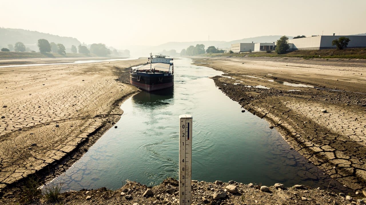 Il ministro federale dei Trasporti convoca un vertice di crisi sulle acque basse del Reno e del Danubio