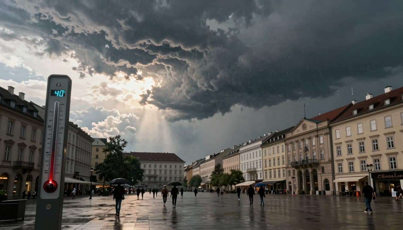 Il caldo in Austria si attenua solo lentamente – cresce il rischio di maltempo