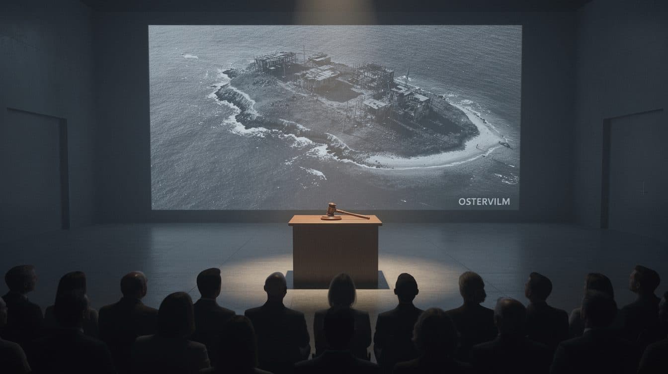 Isola artificiale nel Mar Baltico vicino a Rügen battuta all'asta per 60.000 euro