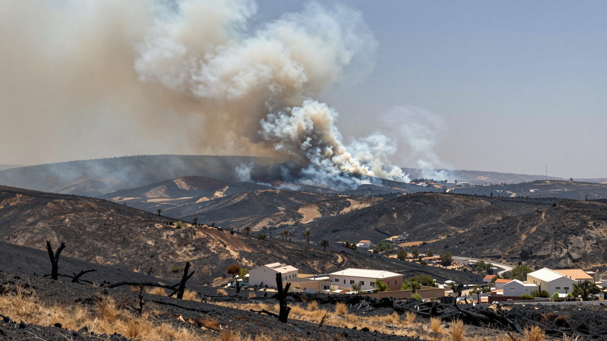 Incendio boschivo in Andalusia causa almeno dodici vittime – proseguono le ricerche dei dispersi