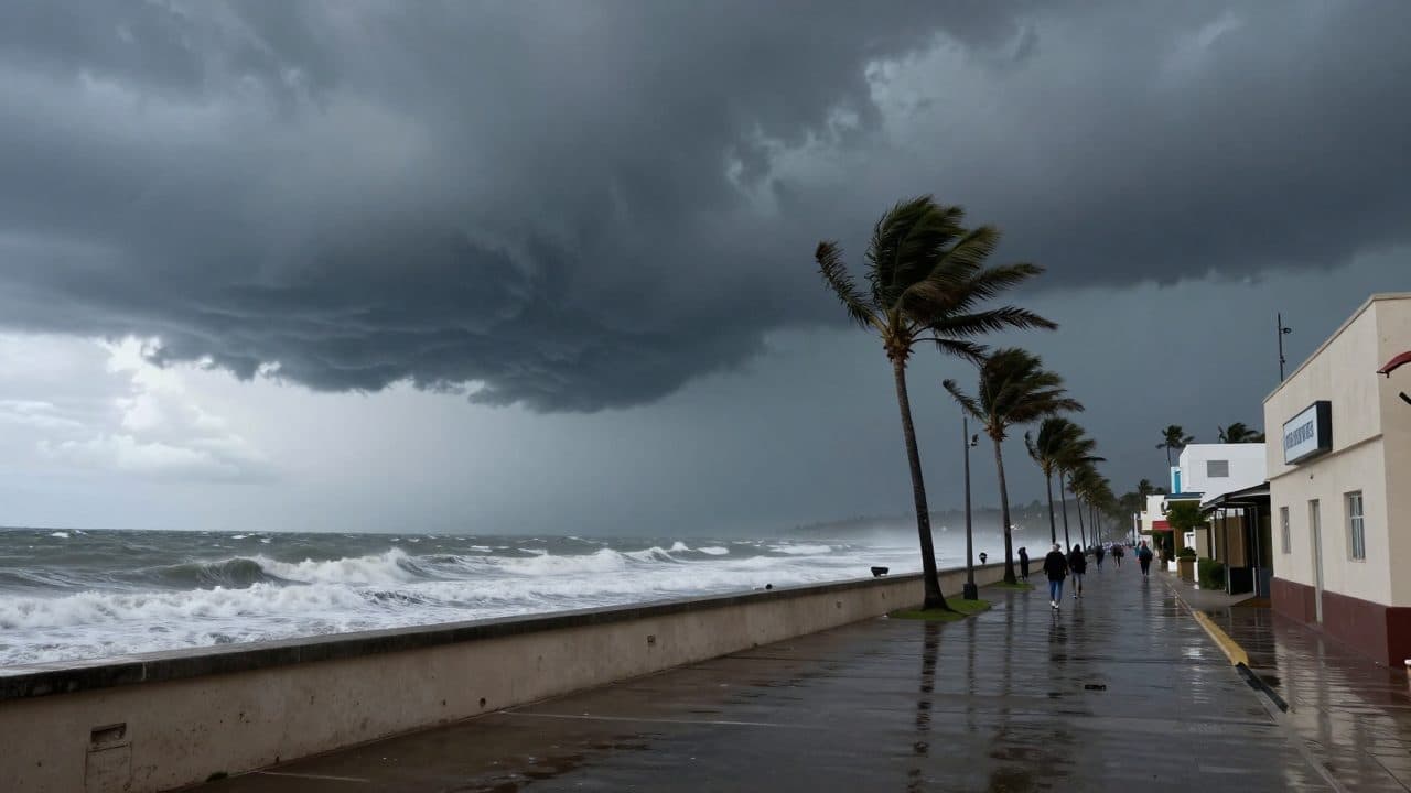 L'uragano „Polo" colpisce la costa pacifica del Messico con venti a circa 175 chilometri orari