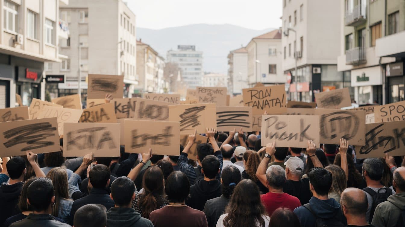 Migliaia di manifestanti in Albania chiedono lo stop al progetto di lusso su Sazan