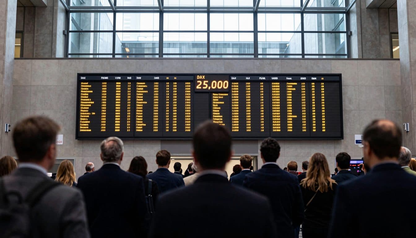 Il DAX oscilla intorno a quota 25.000 punti – KNDS rinvia la quotazione in Borsa e gli investitori attendono il rapporto sull'occupazione USA