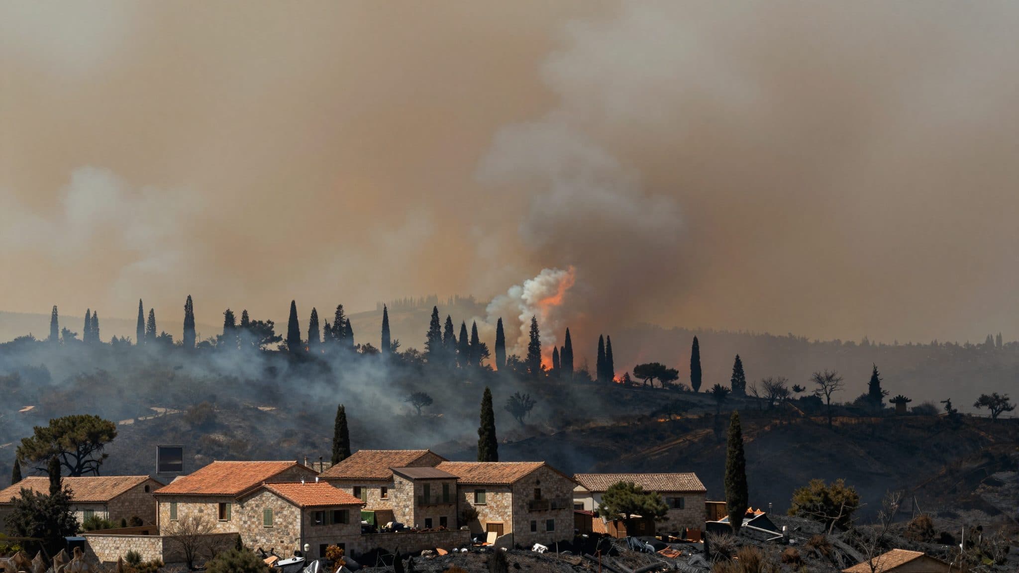 I Clooney costretti a evacuare la tenuta nel sud della Francia a causa di un incendio boschivo