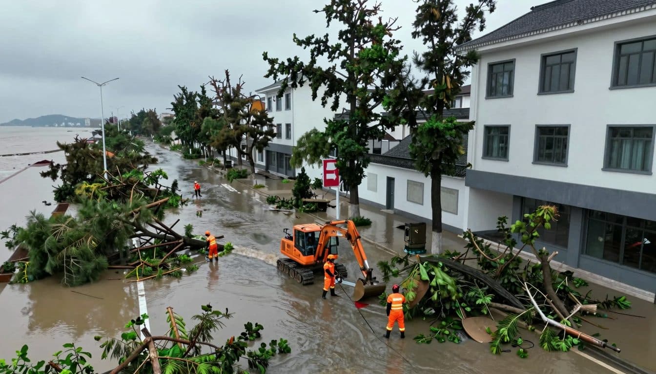 Il tifone Bavi colpisce l'Asia orientale: due milioni di evacuati e almeno 17 morti nelle Filippine