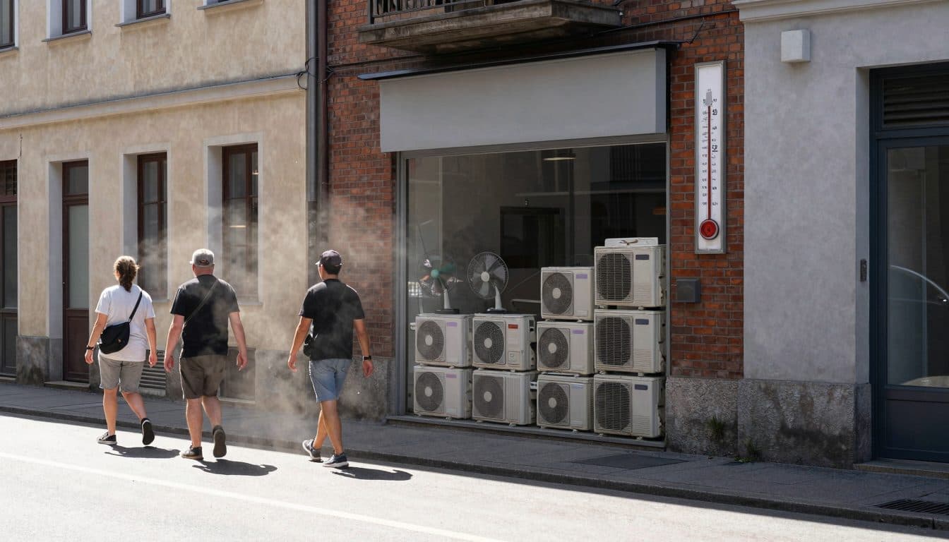 Ondata di caldo in Germania: i commercianti segnalano una domanda record di ventilatori, climatizzatori e acqua minerale