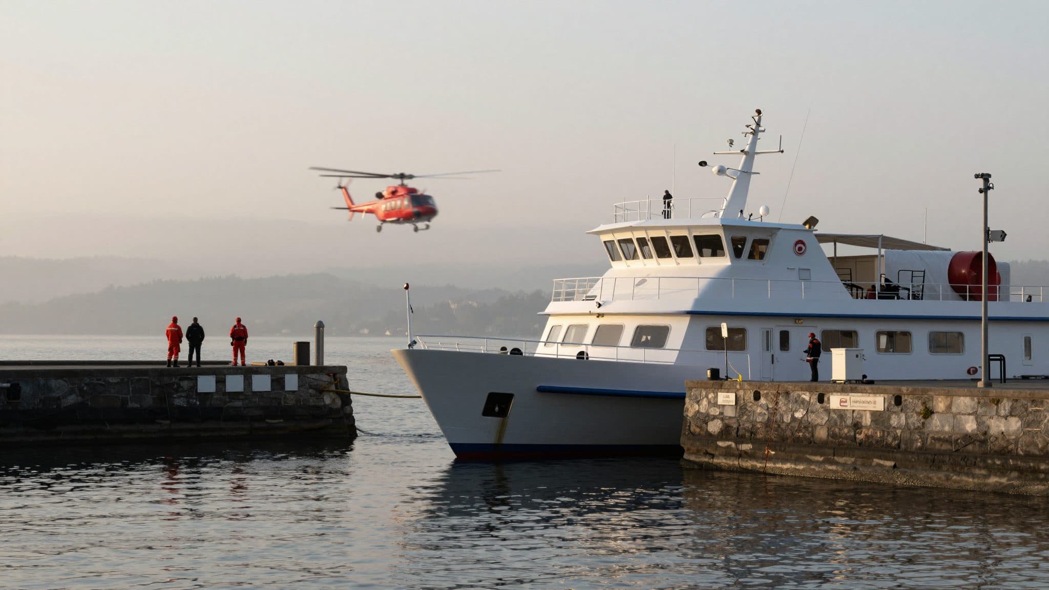 Dodici feriti nell'incidente del catamarano sul Lago di Costanza a Costanza