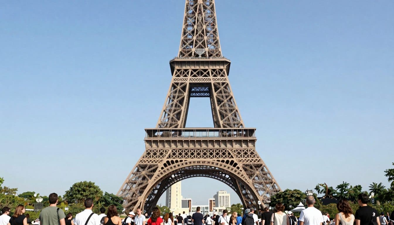 Ondata di calore in Francia: Torre Eiffel e Louvre chiudono in anticipo, tappa del Tour accorciata