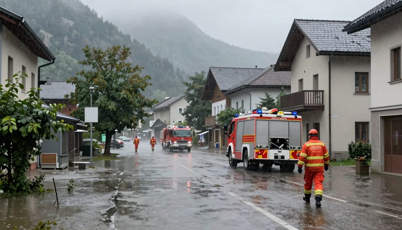 Il maltempo tiene impegnati i vigili del fuoco in diversi Länder