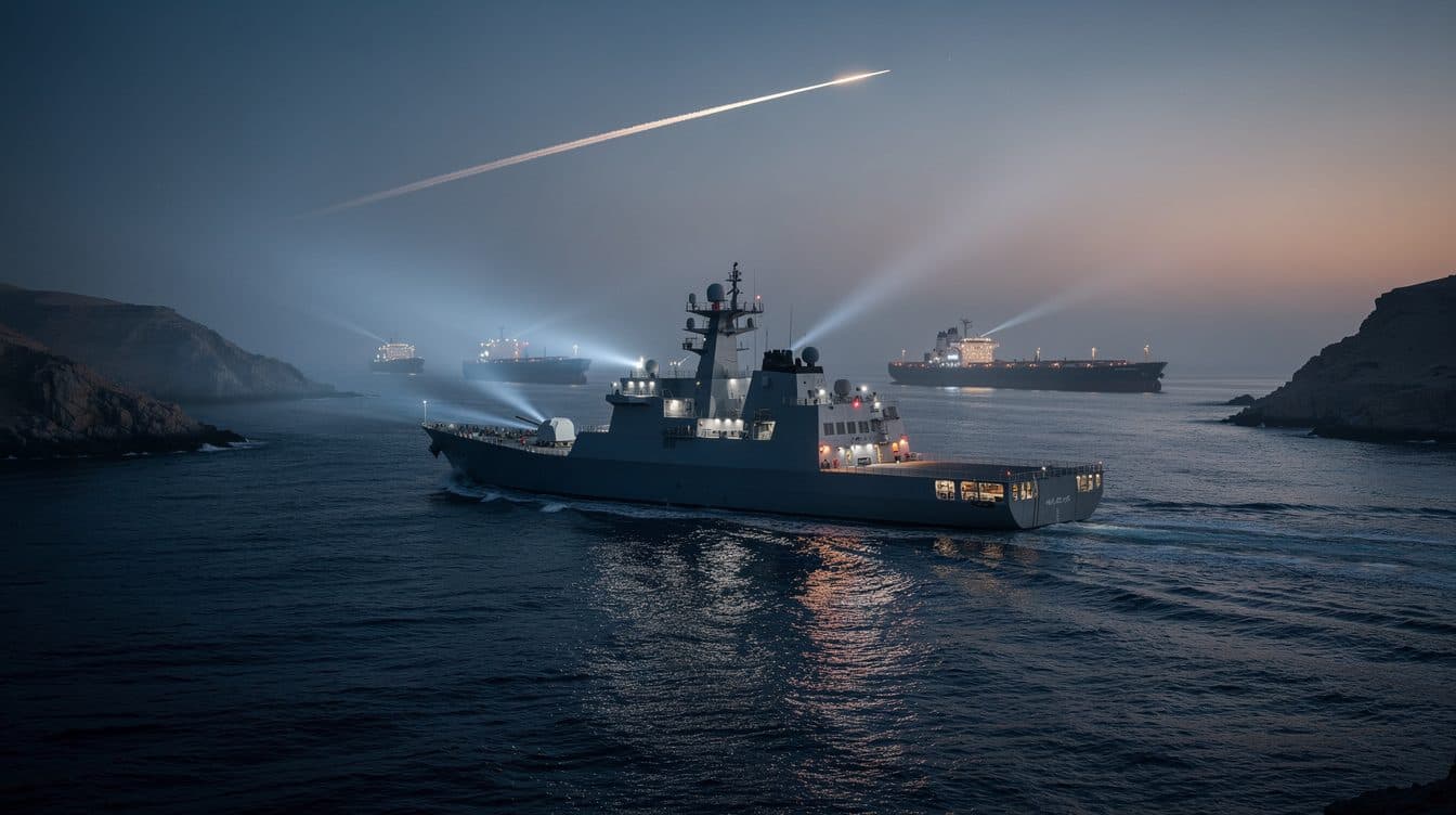 L'esercito USA respinge gli attacchi di droni iraniani contro le navi nello Stretto di Hormuz
