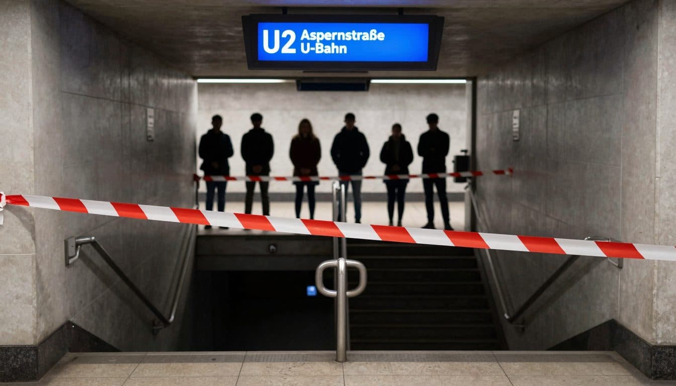La polizia di Vienna cerca un uomo sconosciuto dopo una minaccia con coltello vicino a una stazione della metropolitana