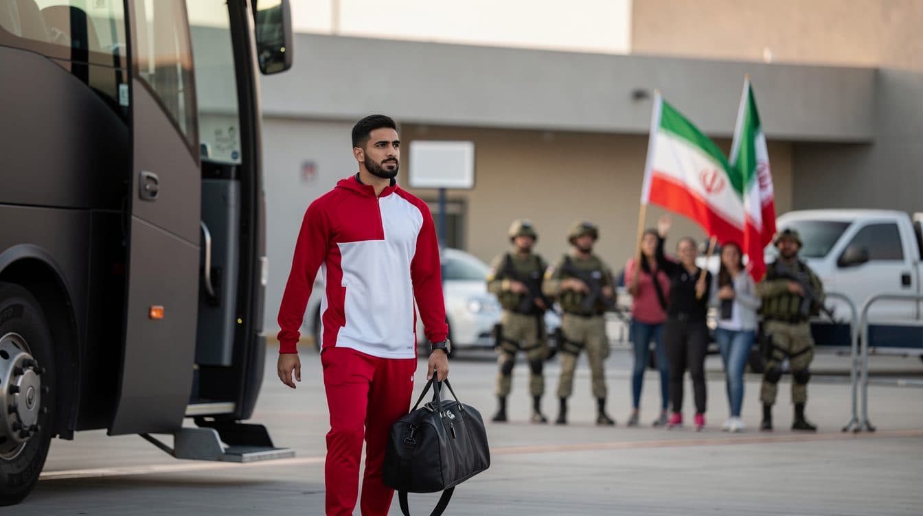 Calciatori dell'Iran atterrati in Messico: dispute per i visti e guerra impongono un'organizzazione complicata per i Mondiali