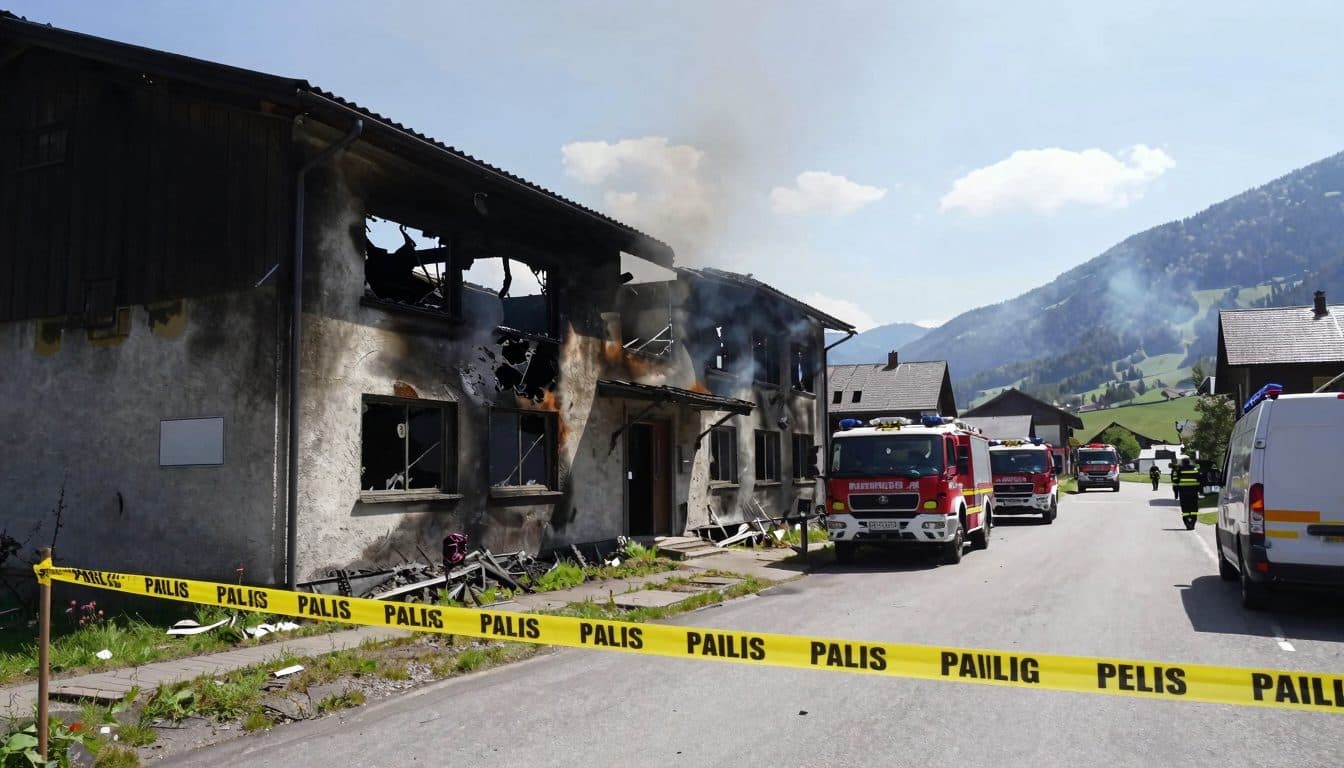 Grande intervento a Winzendorf: esplosioni sul terreno di un'azienda pirotecnica
