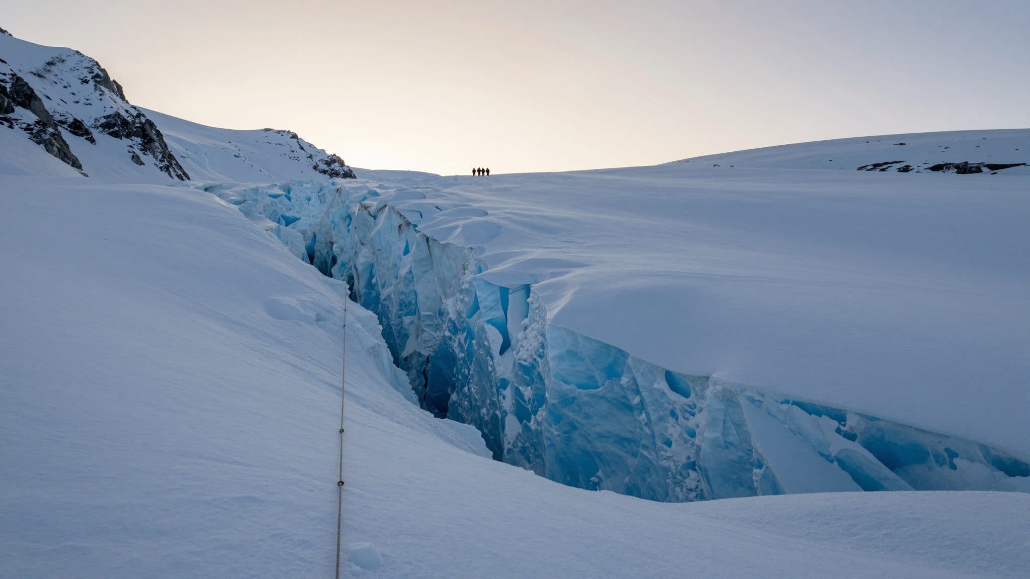 Due alpinisti precipitano in un crepaccio glaciale sull’Hoher Dachstein