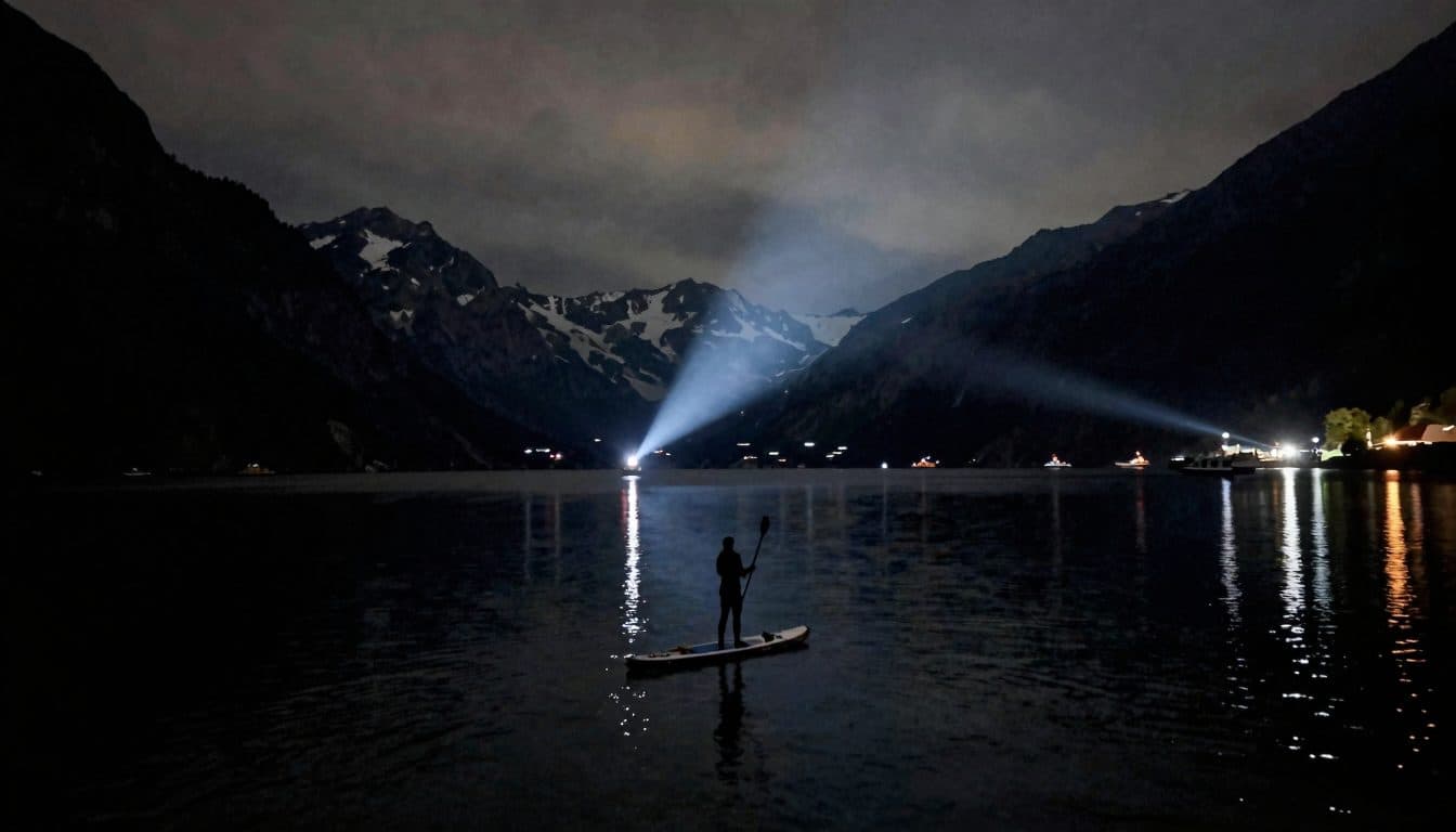SUP abbandonato fa scattare una maxi ricerca notturna al lago di Fuschl