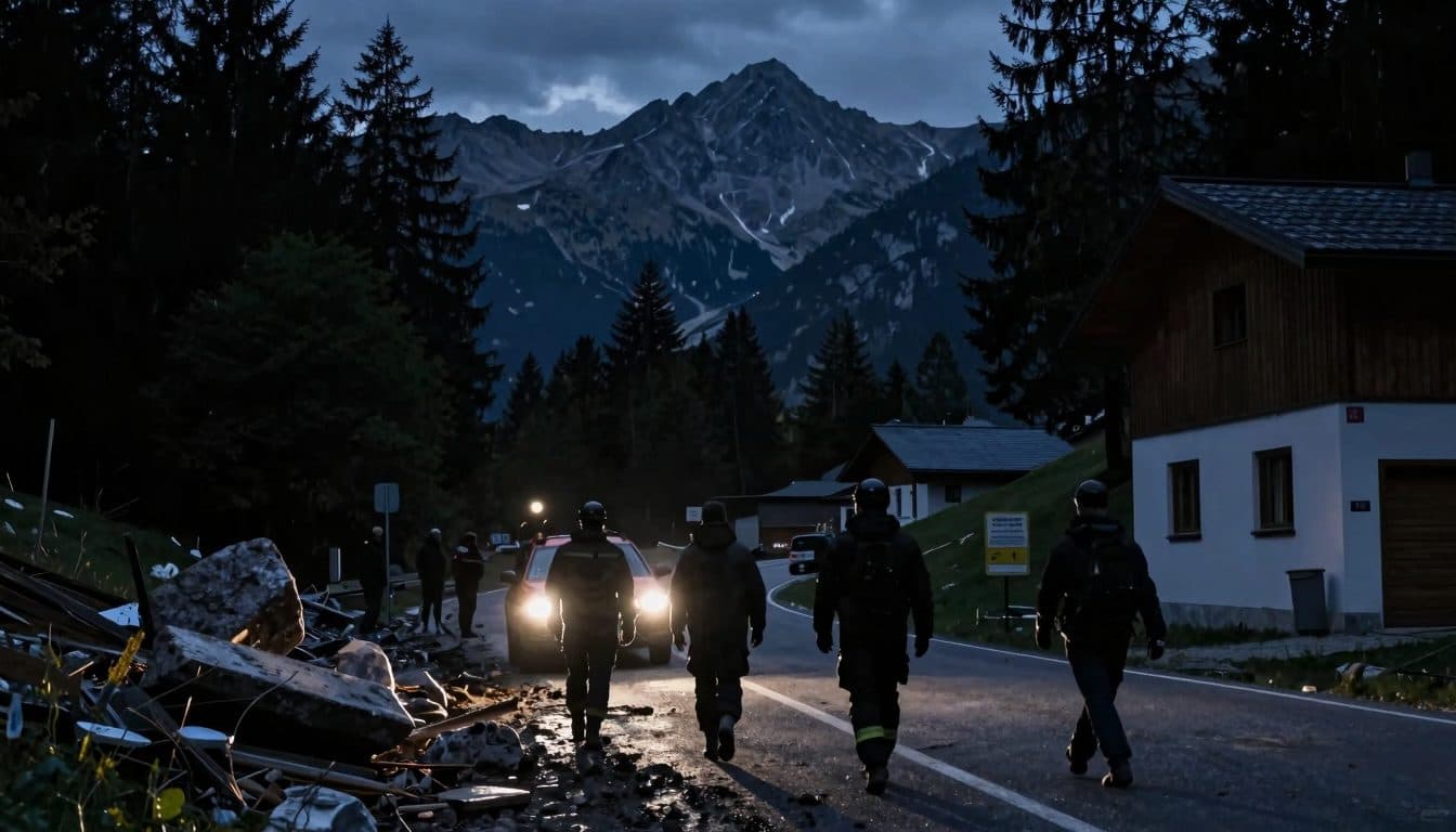 Frana a Schladming: 30 persone salvate a Untertal