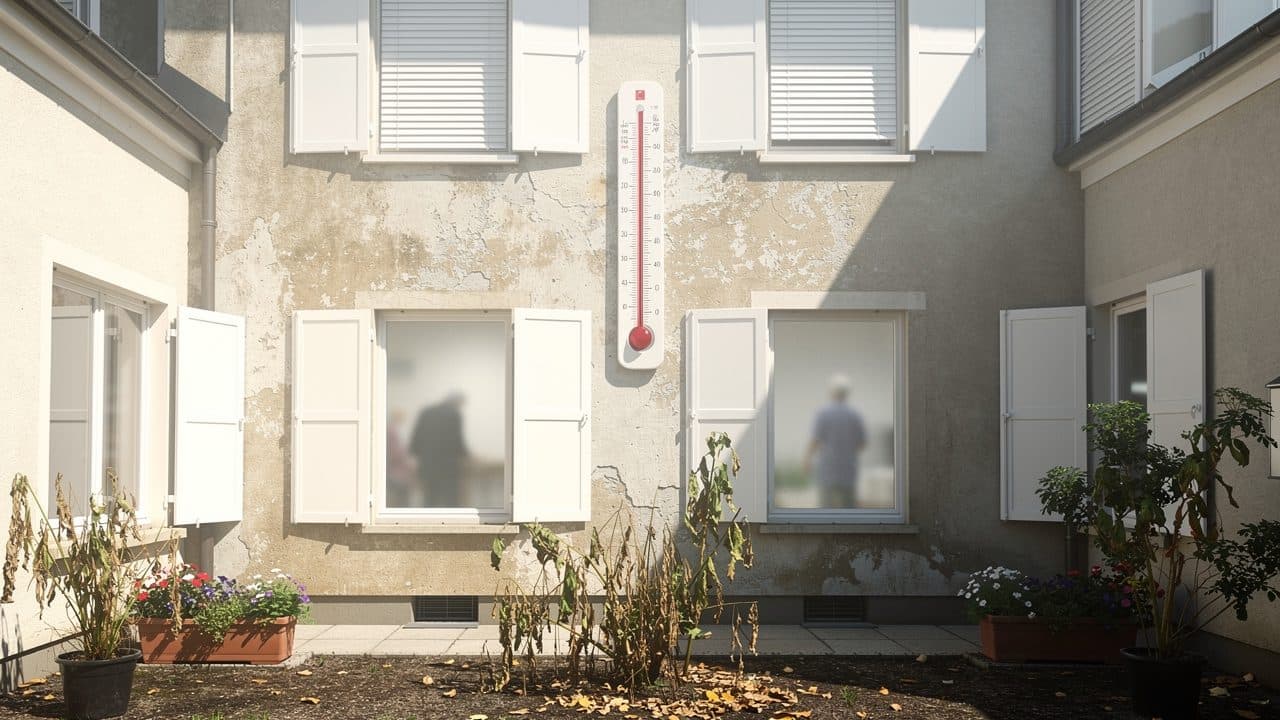 Analisi dell'esposizione al caldo nelle strutture sanitarie austriache in corso