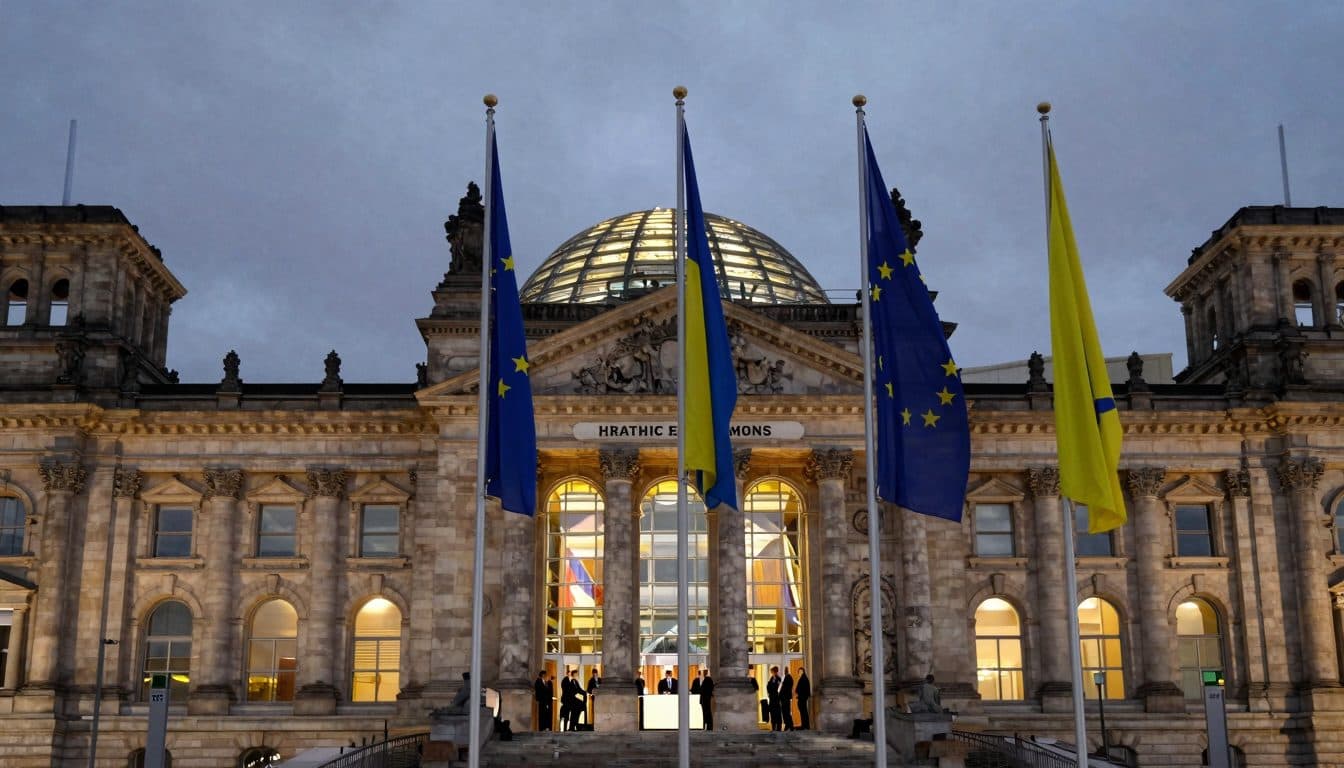 Vertice E5 a Berlino: gli europei si accordano su una linea comune per l'Ucraina prima del summit NATO
