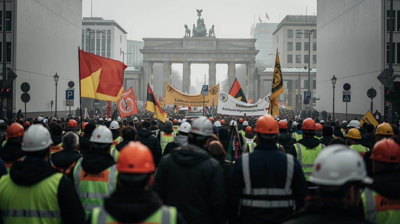 IG Metall mobilita l'industria siderurgica: grande manifestazione a Berlino il 12 giugno