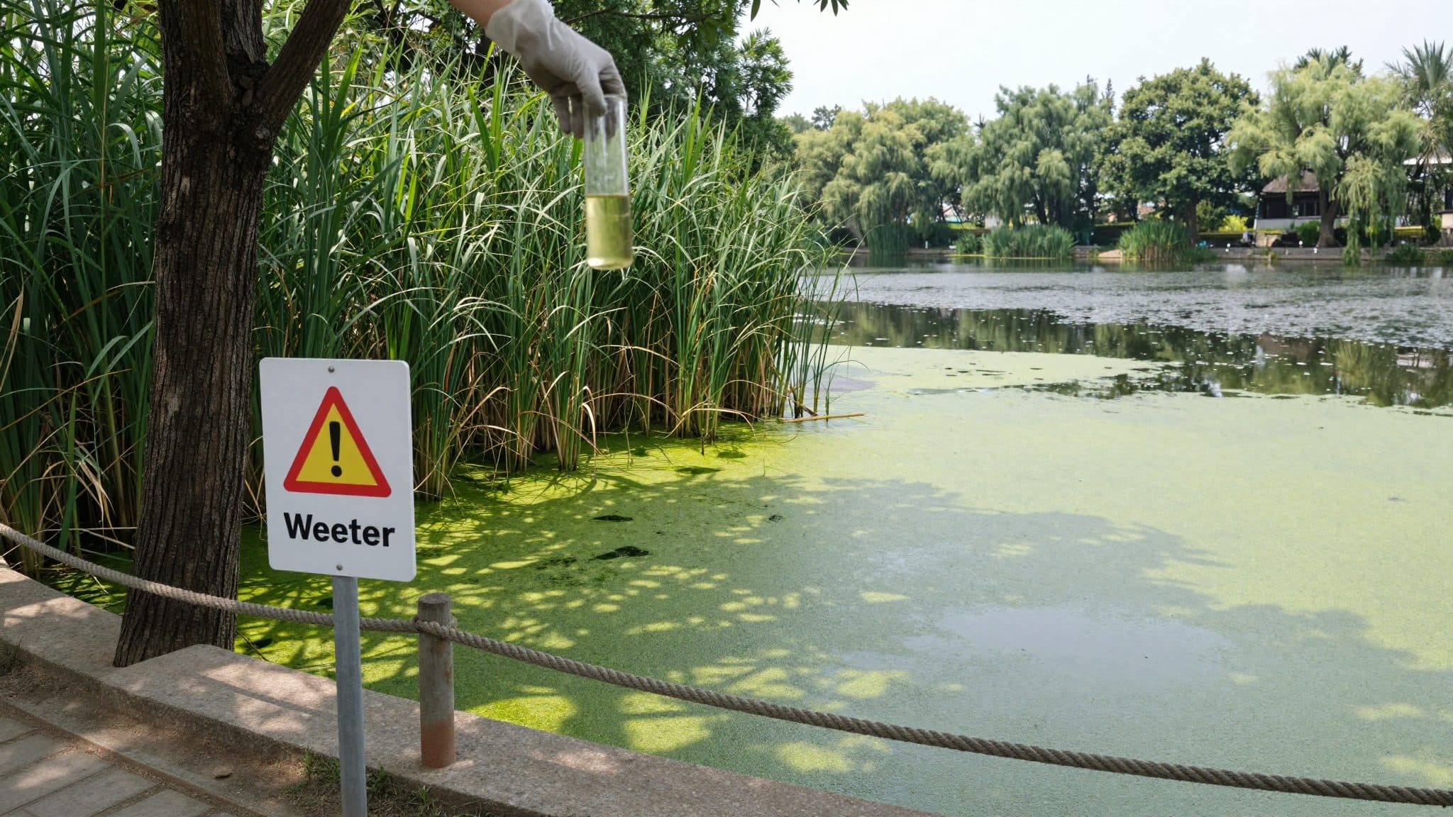 Divieto di balneazione al lago artificiale di St. Margarethen dopo valori elevati di E. coli