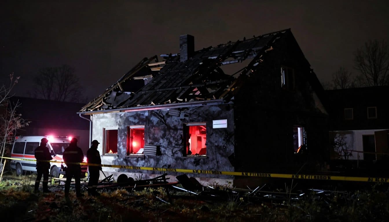Incendio doloso ad Altenmarkt: un uomo di 40 anni dà fuoco alla casa del marito