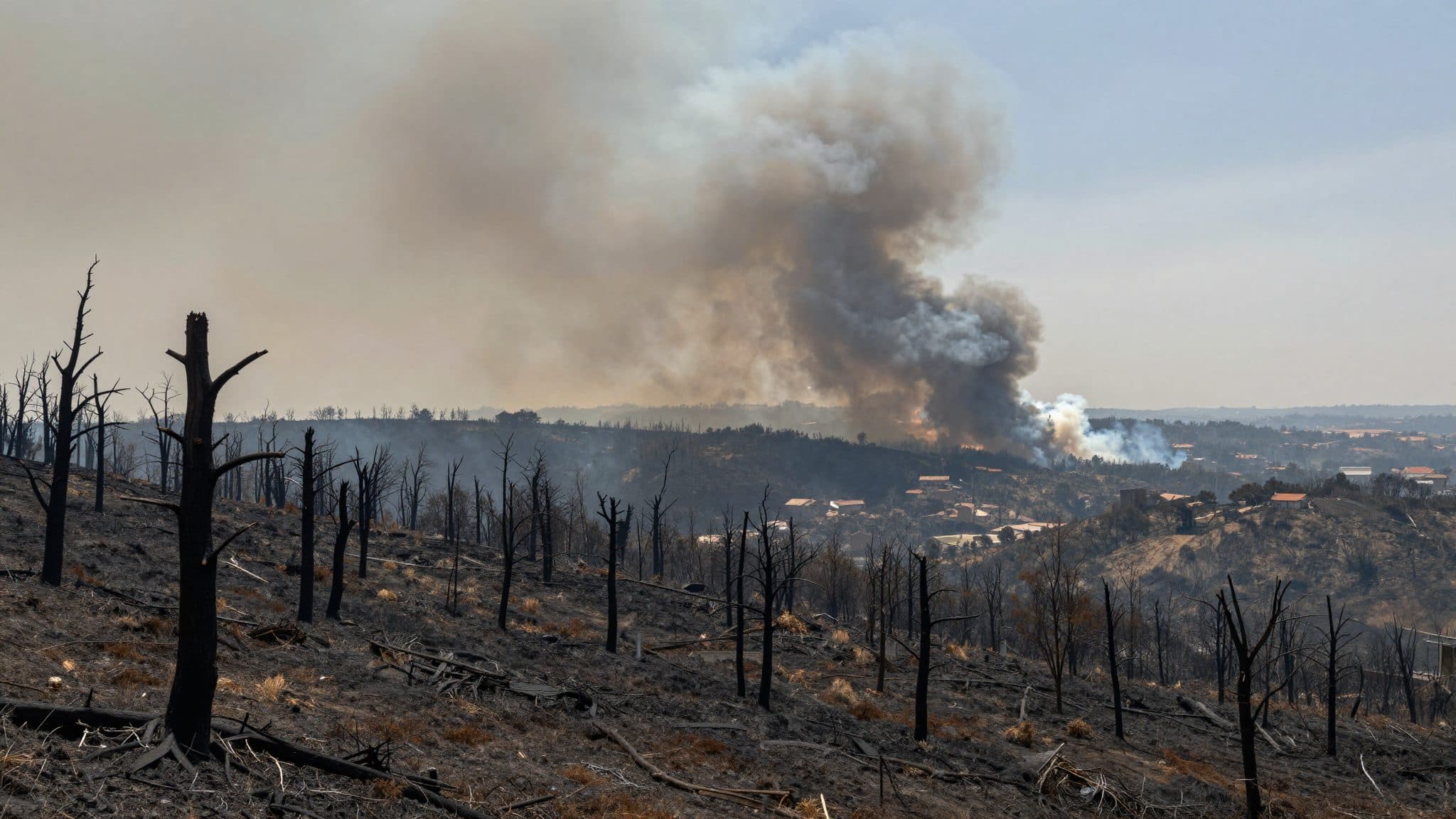 Incendio boschivo nel sud della Francia: circa 1.100 vigili del fuoco combattono le fiamme