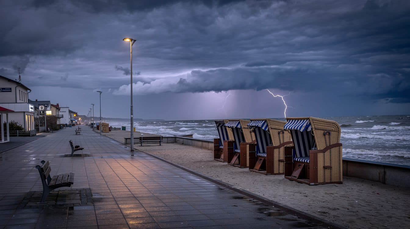 Maltempo al nord: DWD avverte di temporali, grandine e raffiche di vento fino a giovedì