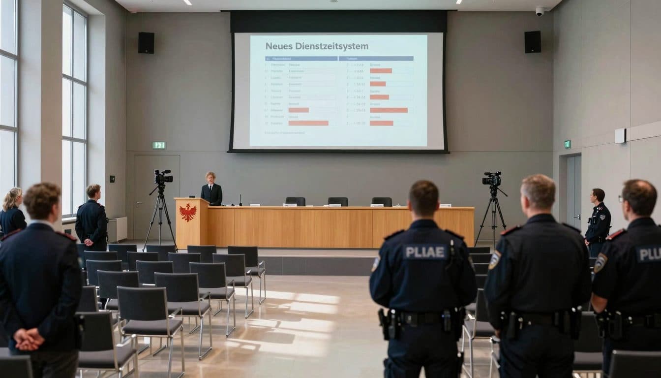 Il Ministero dell'Interno presenta un nuovo sistema di orari di servizio per la polizia