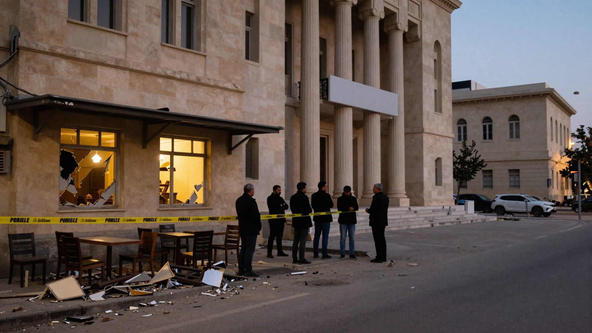 Nove morti in un'esplosione in un caffè a Damasco – preso di mira il Palazzo di Giustizia